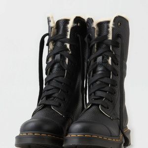 Dr. Marten FUR-LINED AIMILITA AUNT SALLY boots